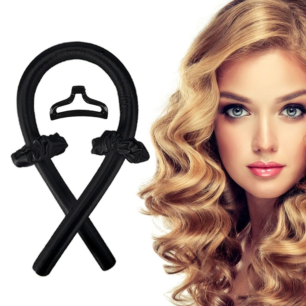Heatless Hair Curlers Curling Rod Wave Headband Hair Styling Tools  Appliances For Medium And Long Hair No Heat Curling Ribbon With Hair Clips  And Scrunchie Rod Wave For Heatless Curls | Check