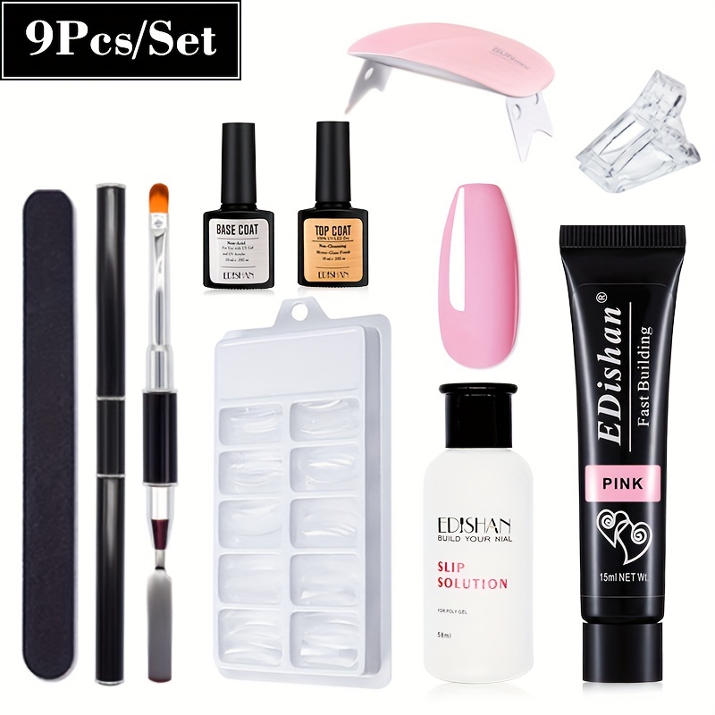 Nail Extension Gel Kit Quick Builder Gel Nail Forms