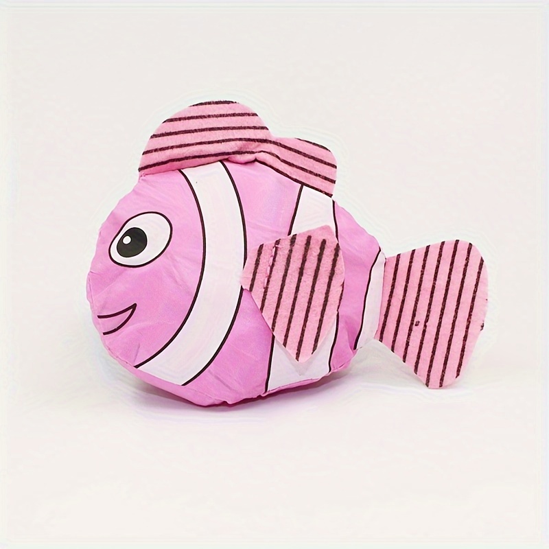 Multi color Polyester Cartoon Tropical Fish Tote Grocery Bag - Temu