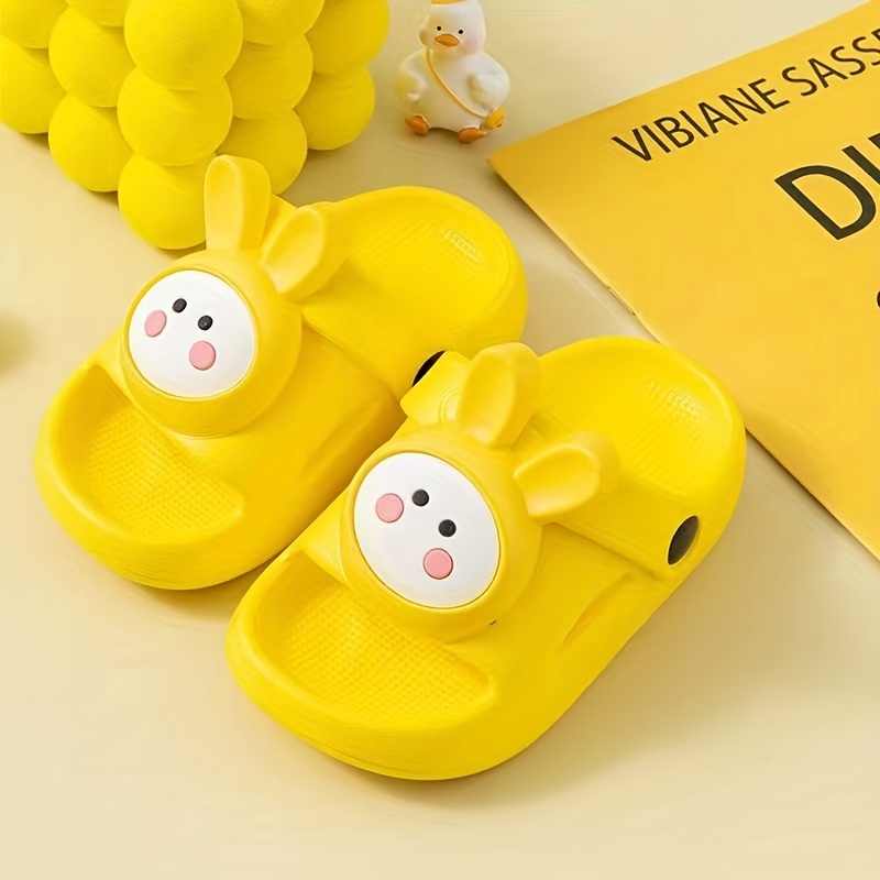 Baby Boys Girls Cartoon Rabbit Hook Loop Sandals Soft Non - Temu