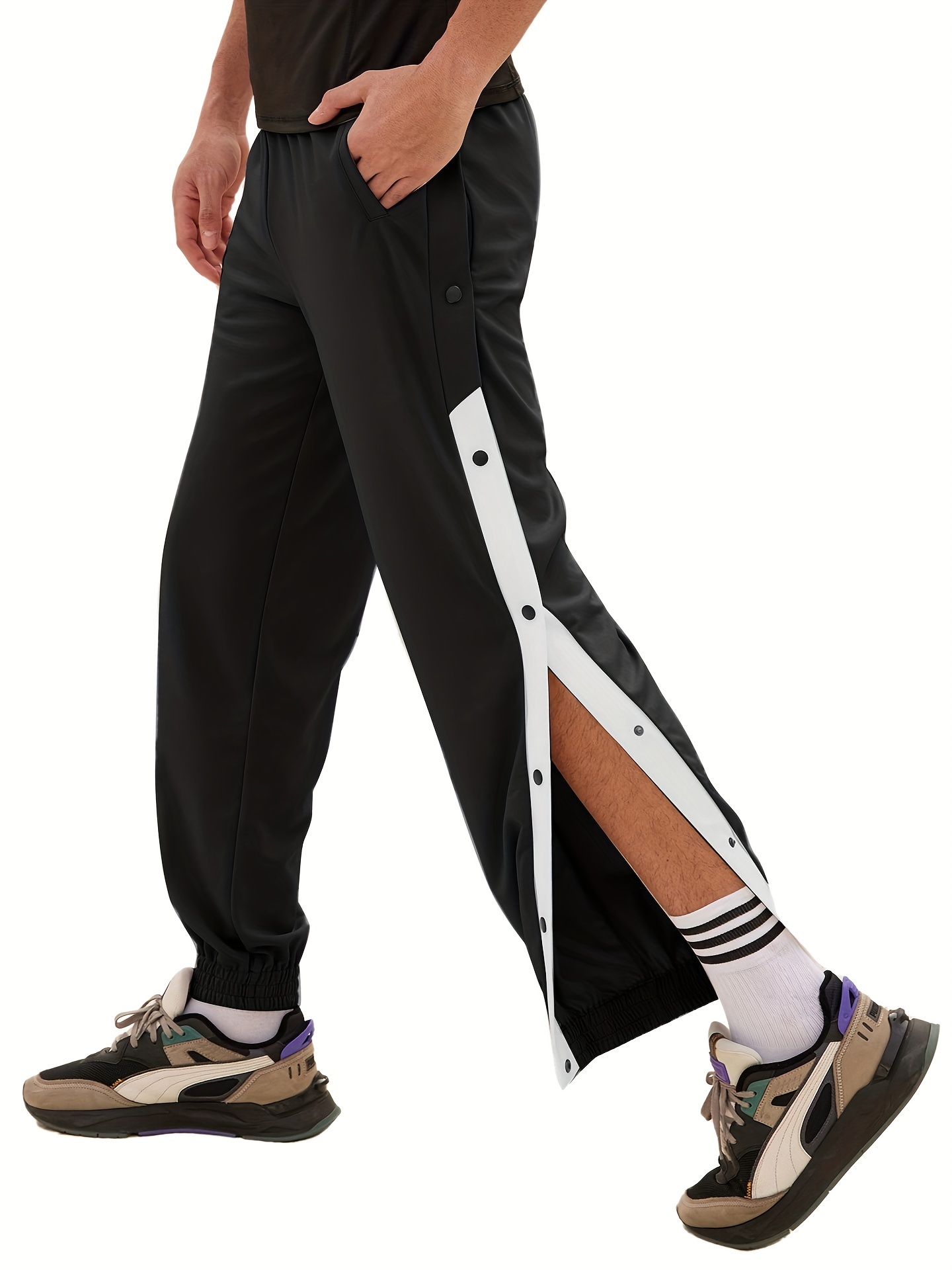 Pantalon deportivo cheap hombre con cierre