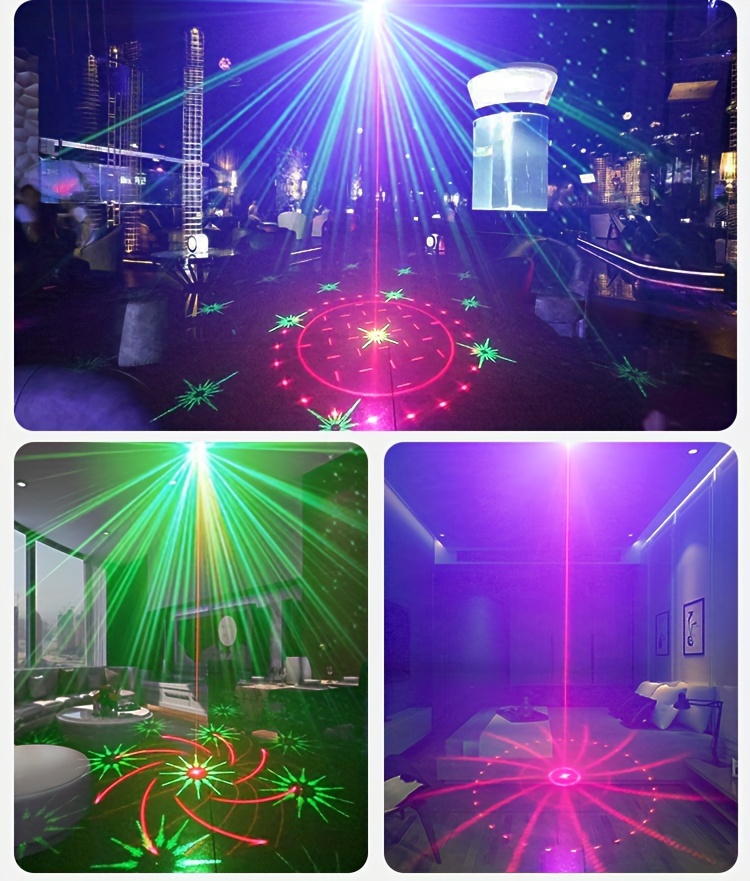 Ysh Usb Party Lights Led Stage Light Remote Sound Activated - Temu Bahrain