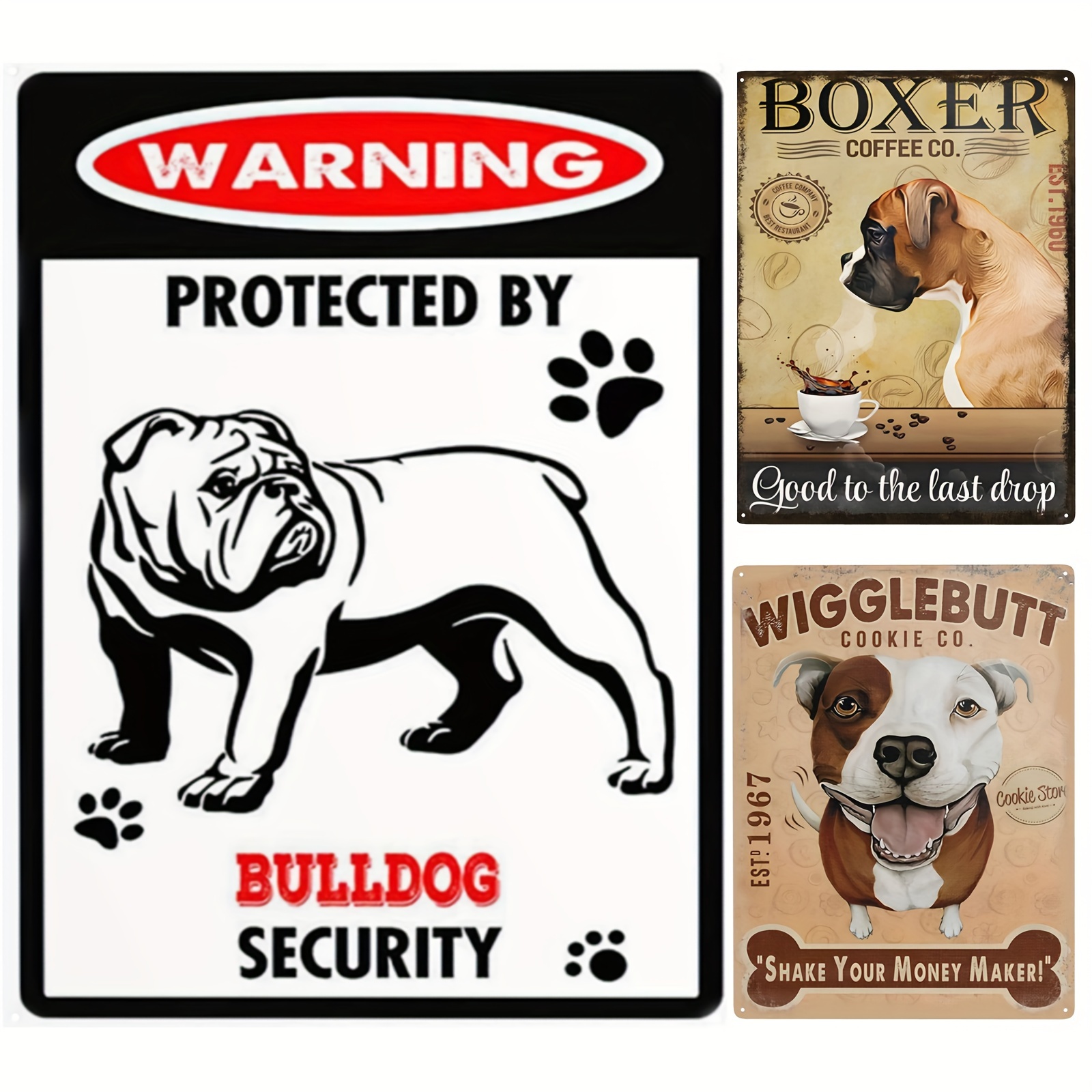 Funny best sale pitbull signs