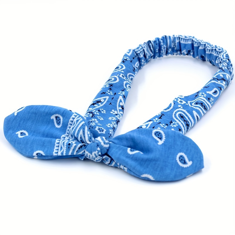 Boho Rabbit Ears Knotted Headband Hair Accessories