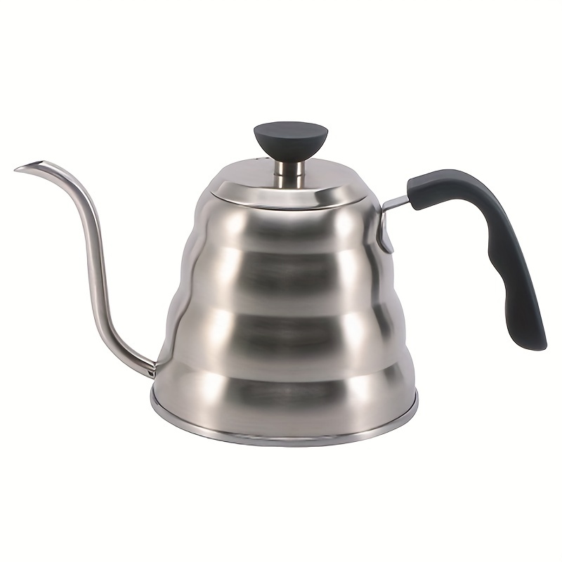 Vintage Stainless Steel Whistling Pour Over Coffee Kettle With Tea Filter - Long  Spout Water Kettle For Perfect Coffee And Tea Brewing - Temu