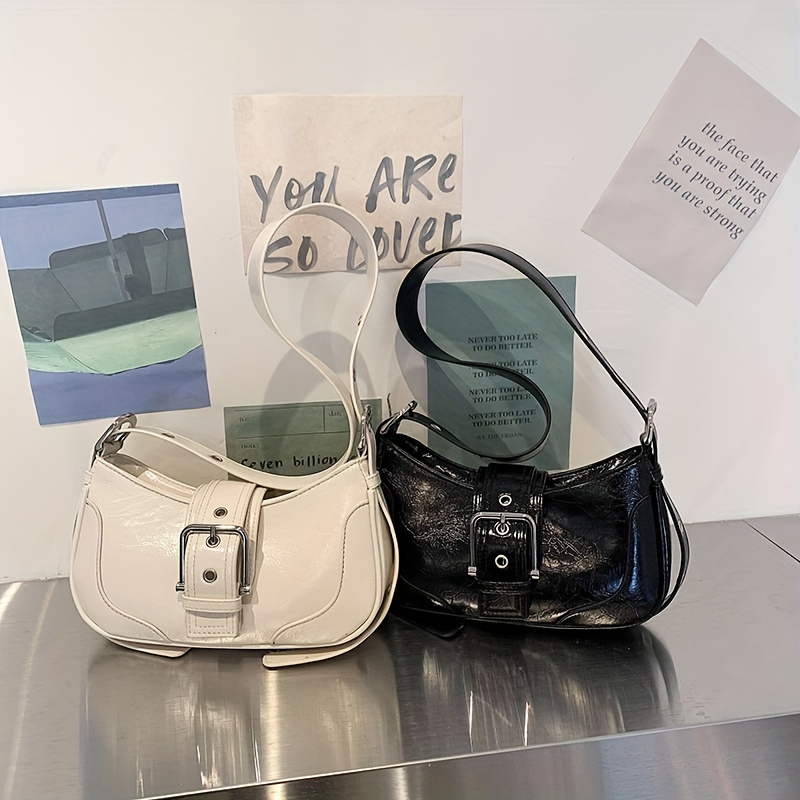 Y2K Aesthetic Baguette Bag