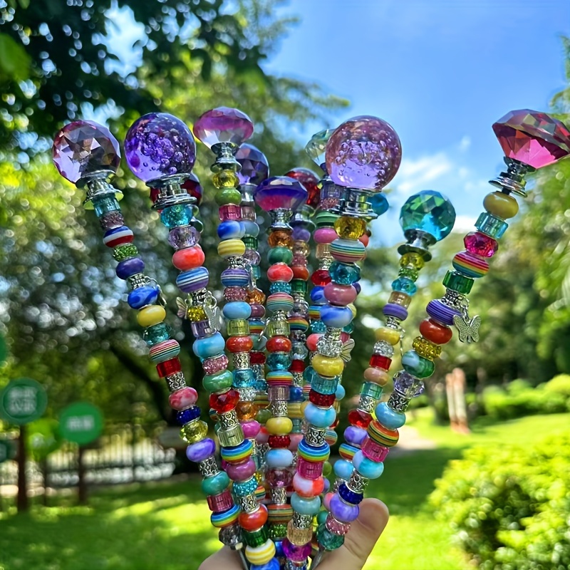 Attrape-Soleil en Cristal - Kit de piquets perlés Fairy Garden