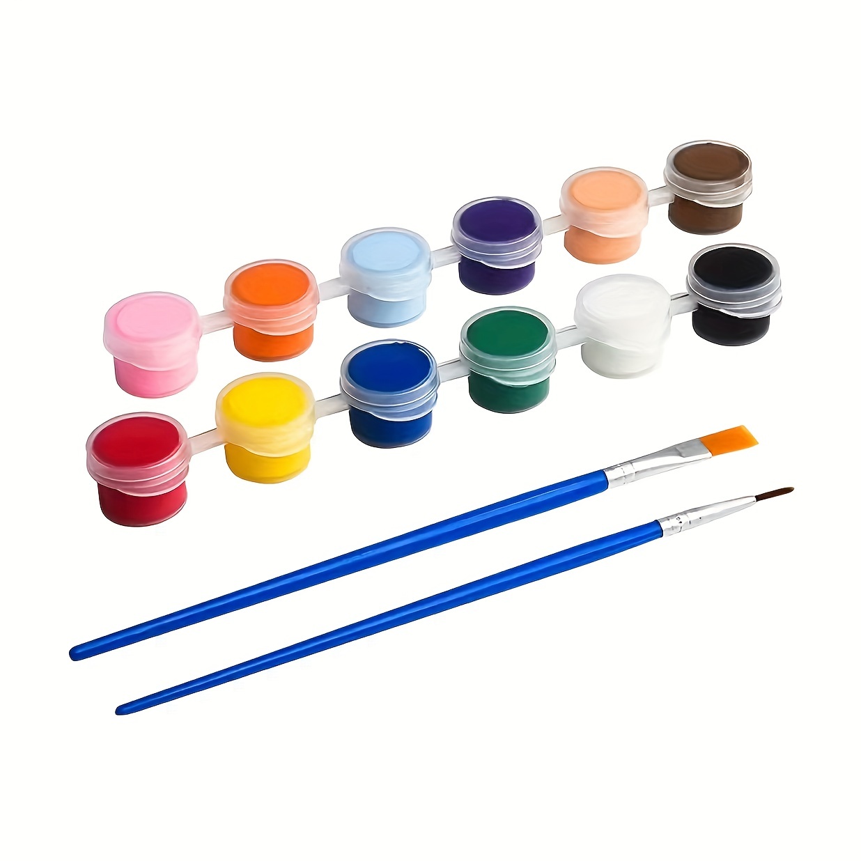 Art Paint Brush Kit Set Includes Carrying Brush Case For Acrylic