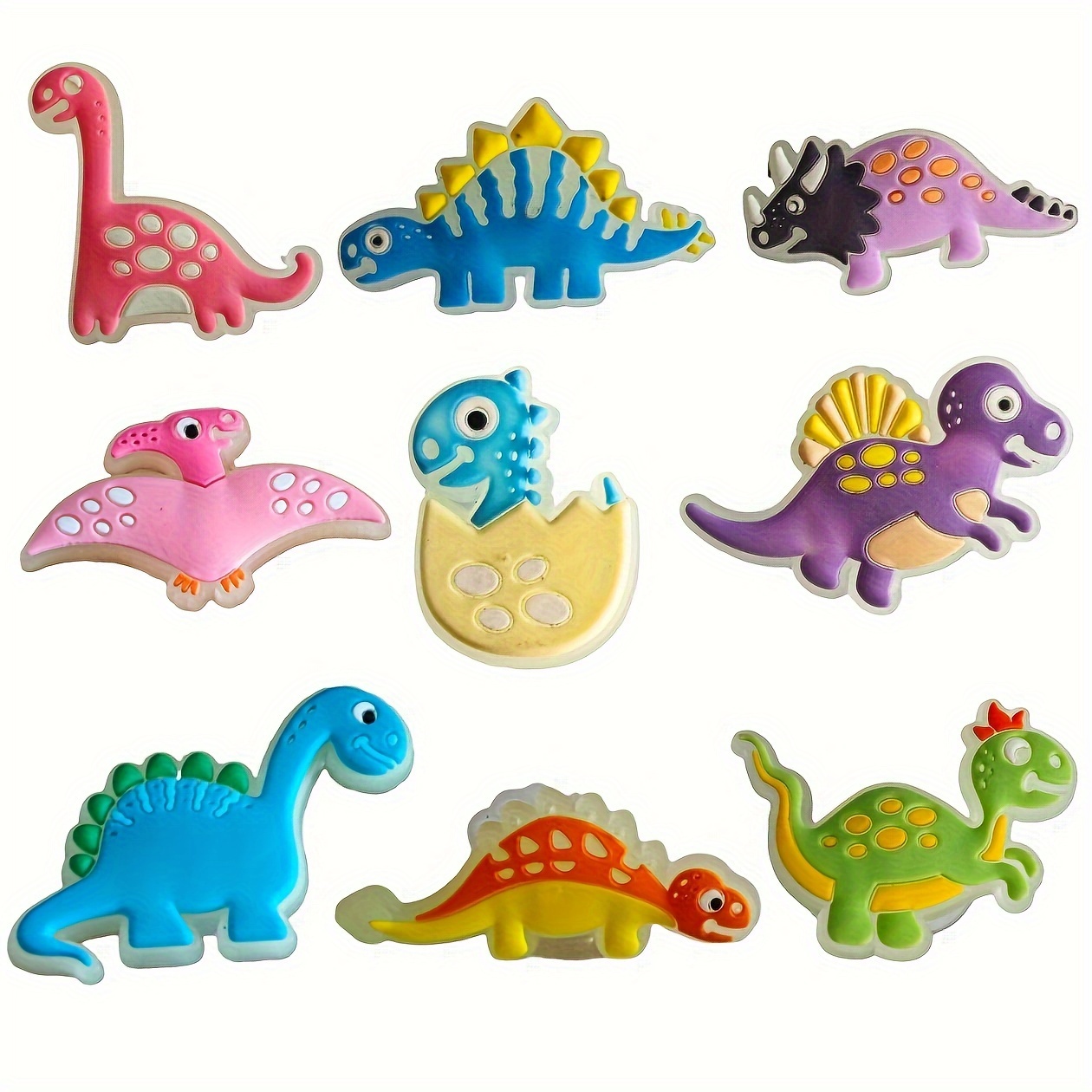 Teegxddy 8er Set Schuh Charms Für Clogs - Cartoon Anstecker Für DIY Schuh-Deko