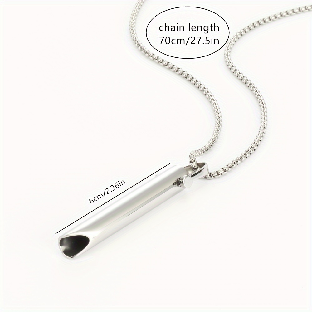 Positive Breathing Necklace Meditation Deep Breathing Sedation Tools