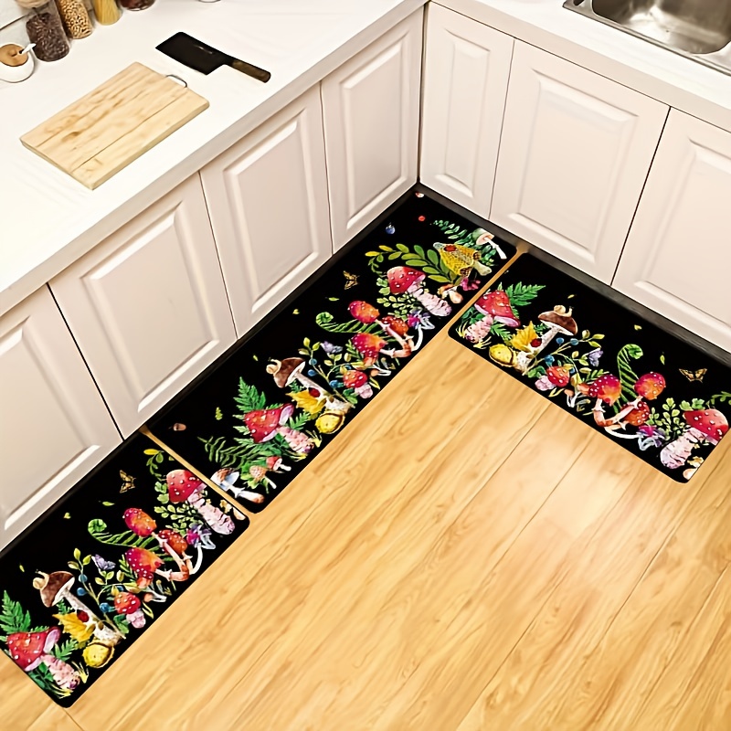 Absorbent Long Kitchen Carpet For Kitchen, Bathroom, Hallway