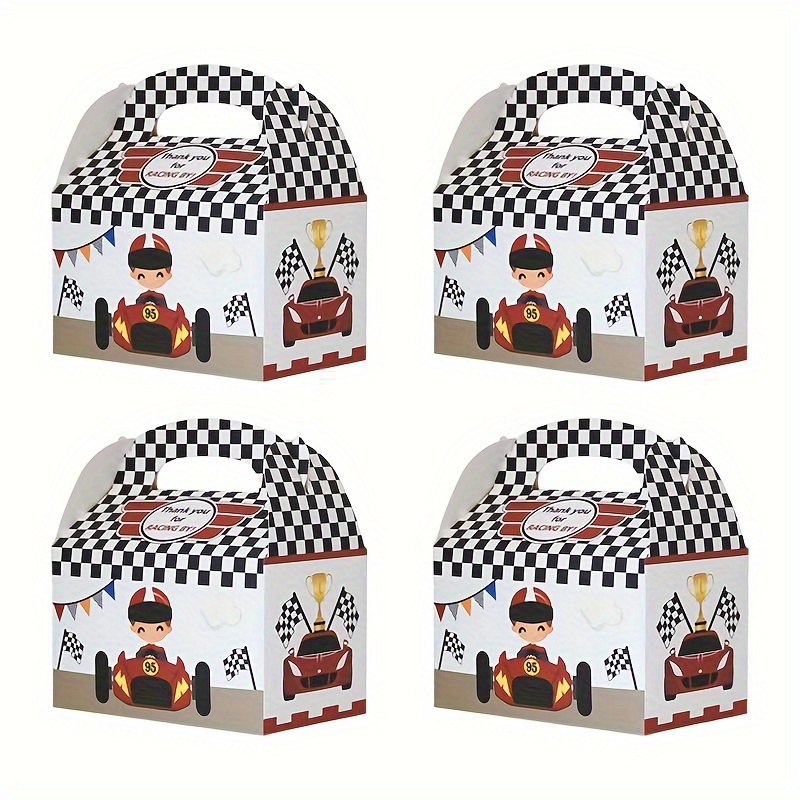 

12pcs, Cartoon Racing Car Carrying Case, Cheapest Items Available, Small Business Supplies, Packaging Box, Wedding Decorations, Wedding, Gift Box, Wedding Stuff Wedding Favors For Guest, Gift Boxes