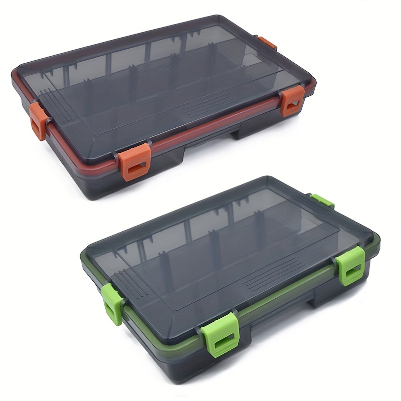 EXCEART 4 Pcs Fishing Tackle Bait Box Divided Storage Organizer