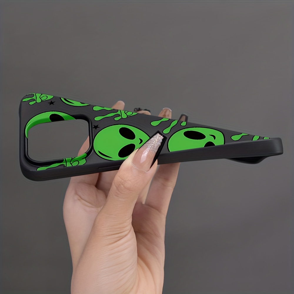 Alien Pattern Design Shockproof Slim Protective Cove Sleeve Temu