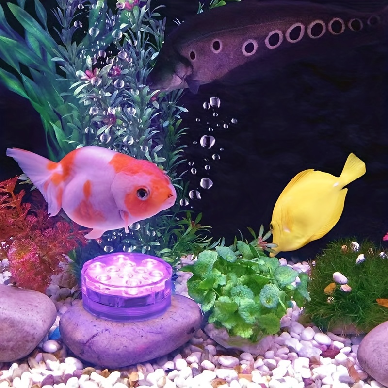Lampe Aquarium LED, RGB avec télécommande sans fil Étanche LED