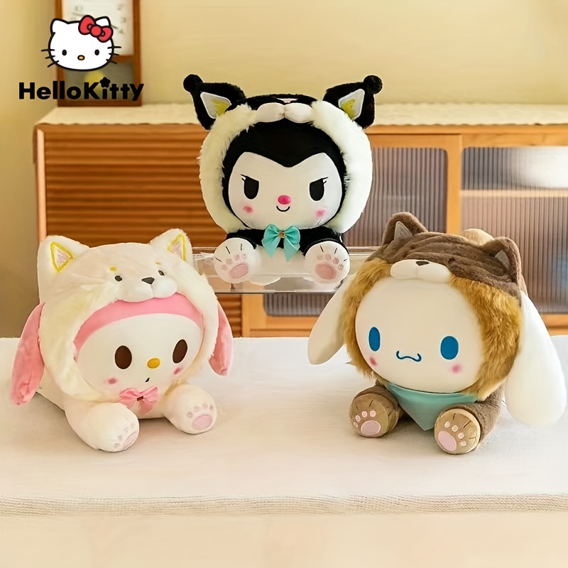 Cute Saniro Plush Dolls Plush Toys Kawaii Kromi Plush - Temu