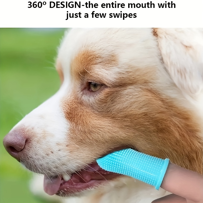 Super Soft Tooth Brush 360 ° Oral Cleaning Pet Toothbrush Remove Bad Breath  Tartar Tooth Brush Dog Cat Oral Care Mouth Clean NEW