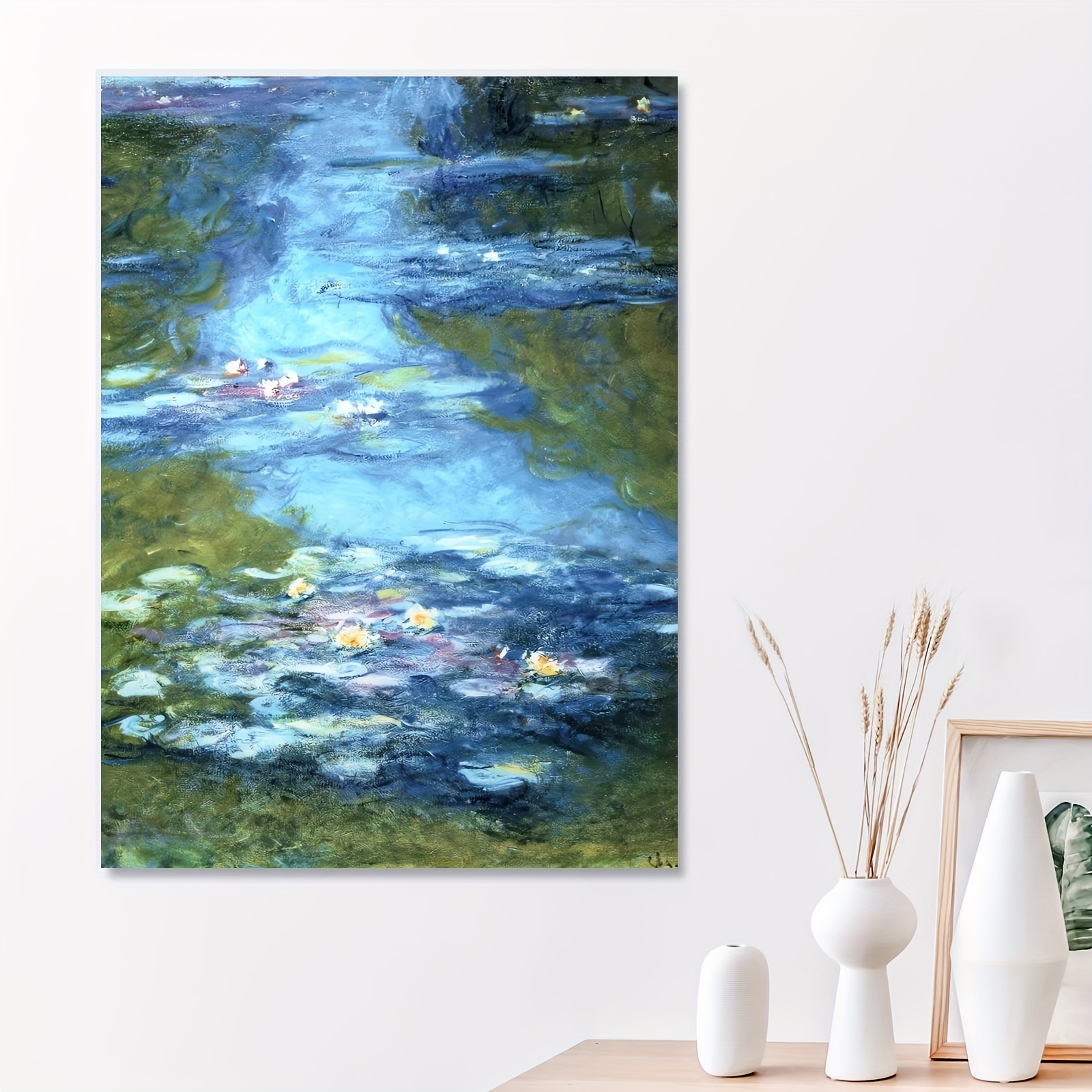 Monet Famous Oil Paintings Flowers Painting Tapestry Wall - Temu Australia