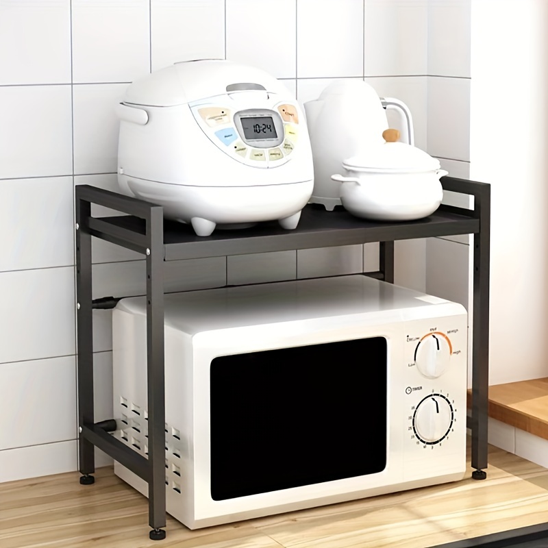  Horno microondas multifuncional pequeño para el hogar, horno  microondas de 800 W con utensilios para hornear y estante Control de  temperatura ajustable temporizador de 60 minutos útil : Hogar y Cocina