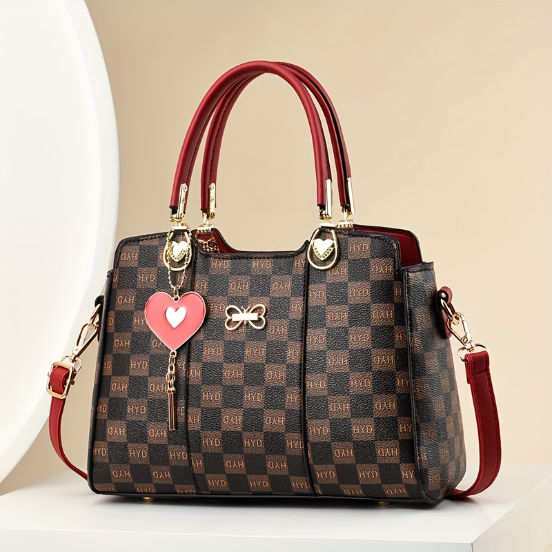 LV Heart shaped bag, Women's Fashion, Bags & Wallets, Cross-body