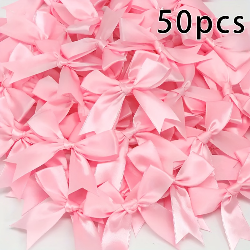 Pink Satin Ribbon Wholesale Gift Wrapping Christmas ribbons