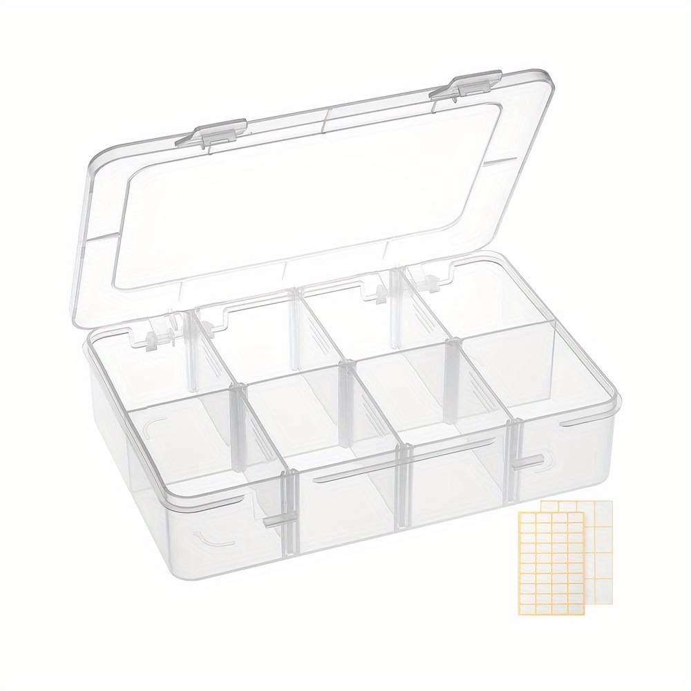 Plastic Storage Containers With Dividers - Temu