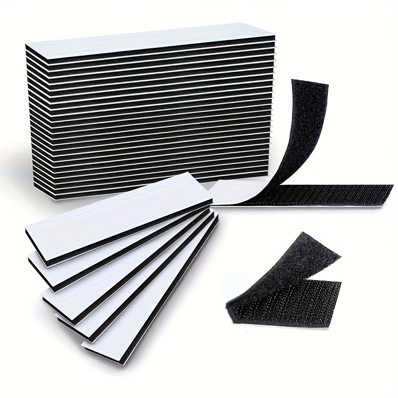 Velcro® Brand 2 x 4 3-Pairs Industrial Adhesive Backed Hook & Loop Sheets