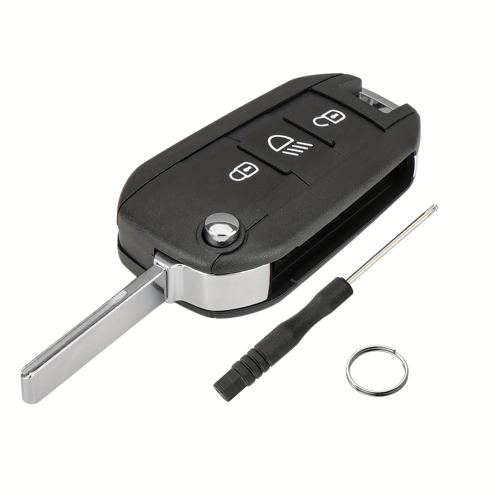 Peugeot 307 Transponder Key Shell HU83