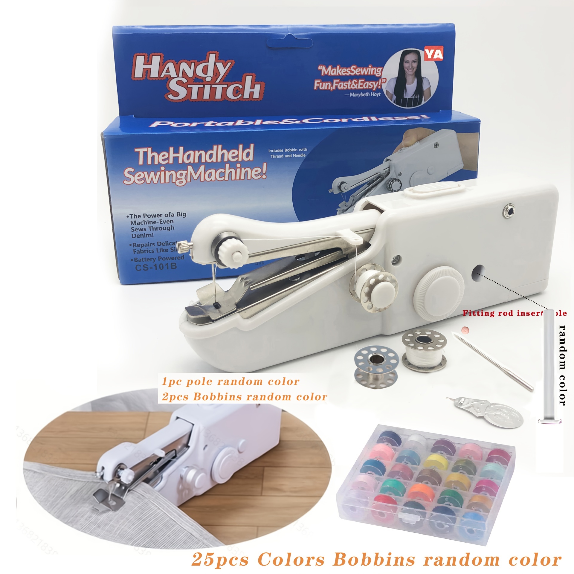 Handheld Sewing Machine Mini Portable Sewing Machine - Temu