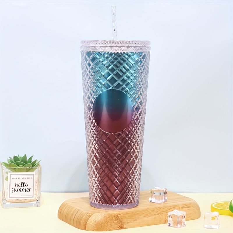 Starbucks Company Summer 2021 Collection - Cold Cup with Lid and Straw,  Venti, 24oz