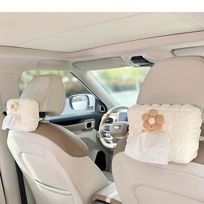 Car Tissue Box High end Cute And Simple Design Car Seat Back - Temu  Australia