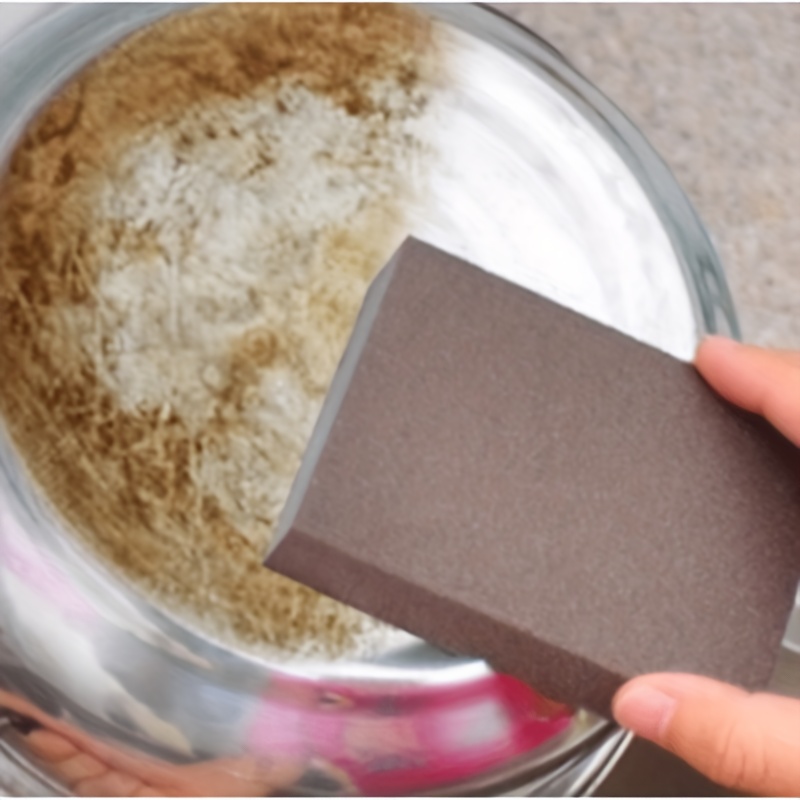 Nano Carborundum Esponja, cepillo para polvo de esponja de limpieza de  carborundo, esponja nano esmeril, herramientas de limpieza del hogar de  algodón para limpiar la cocina (4 piezas) : : Hogar y