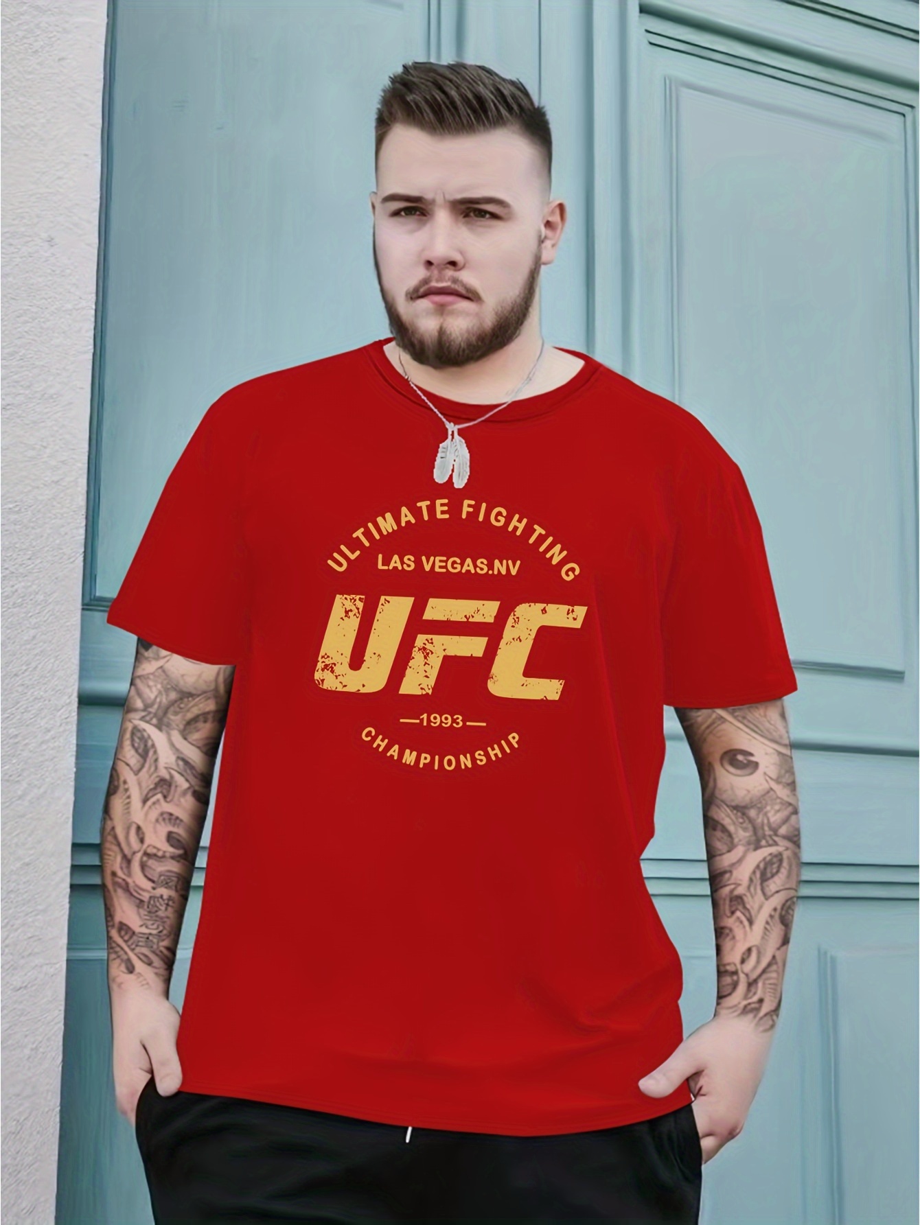 Camiseta con estampado de UFC