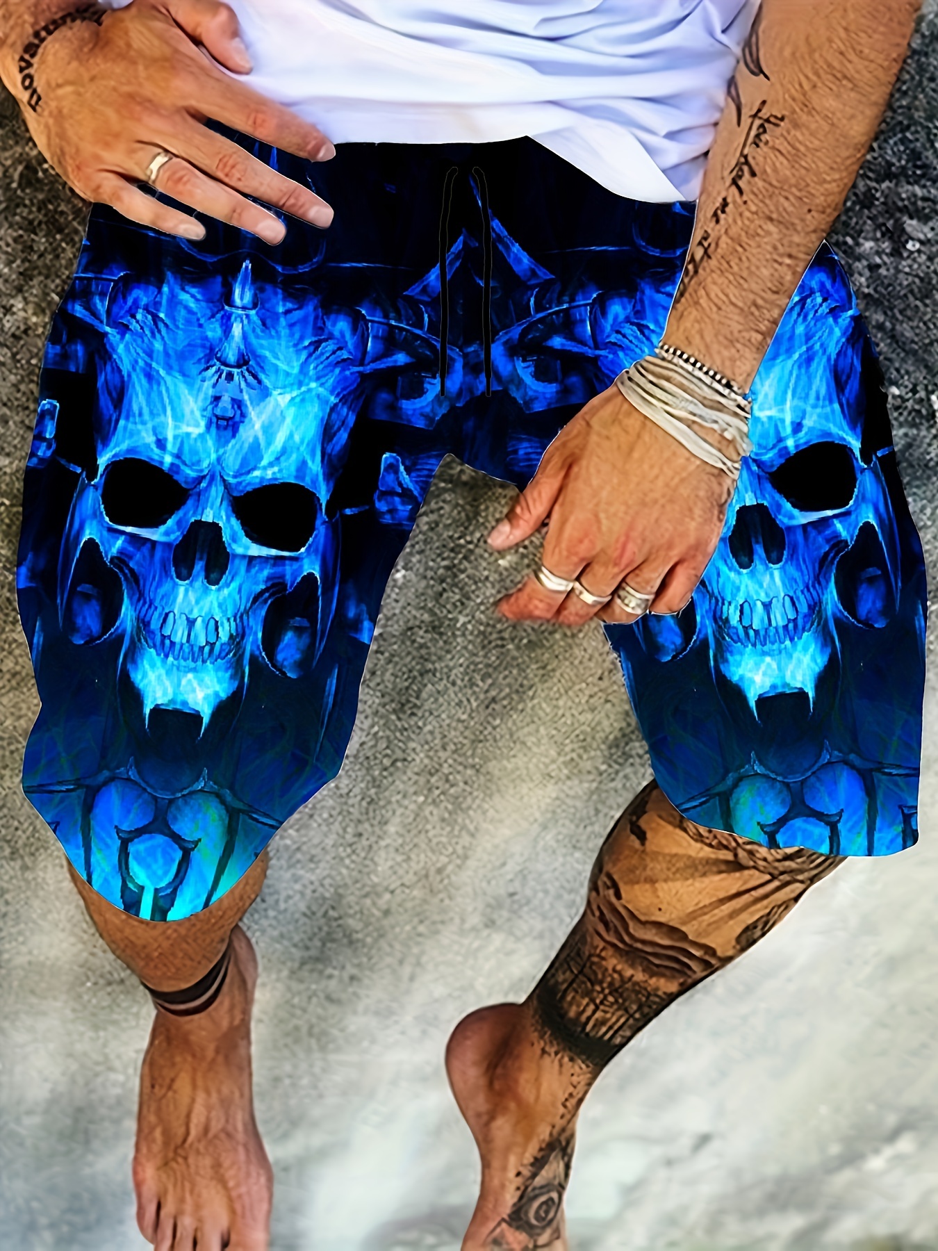 Thunder Lightning Graphic Shorts, impressão 3D, Hip Hop, Y2K Board Shorts,  maiô verão Havaí, Cool Surf Swim Trunks roupas - AliExpress