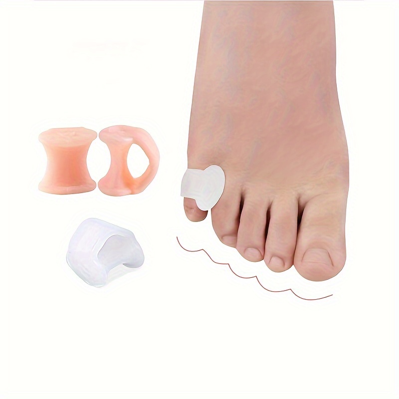 Toe Hallux Valgus Corrector Silicone Overlapping Toe Yoga - Temu Canada