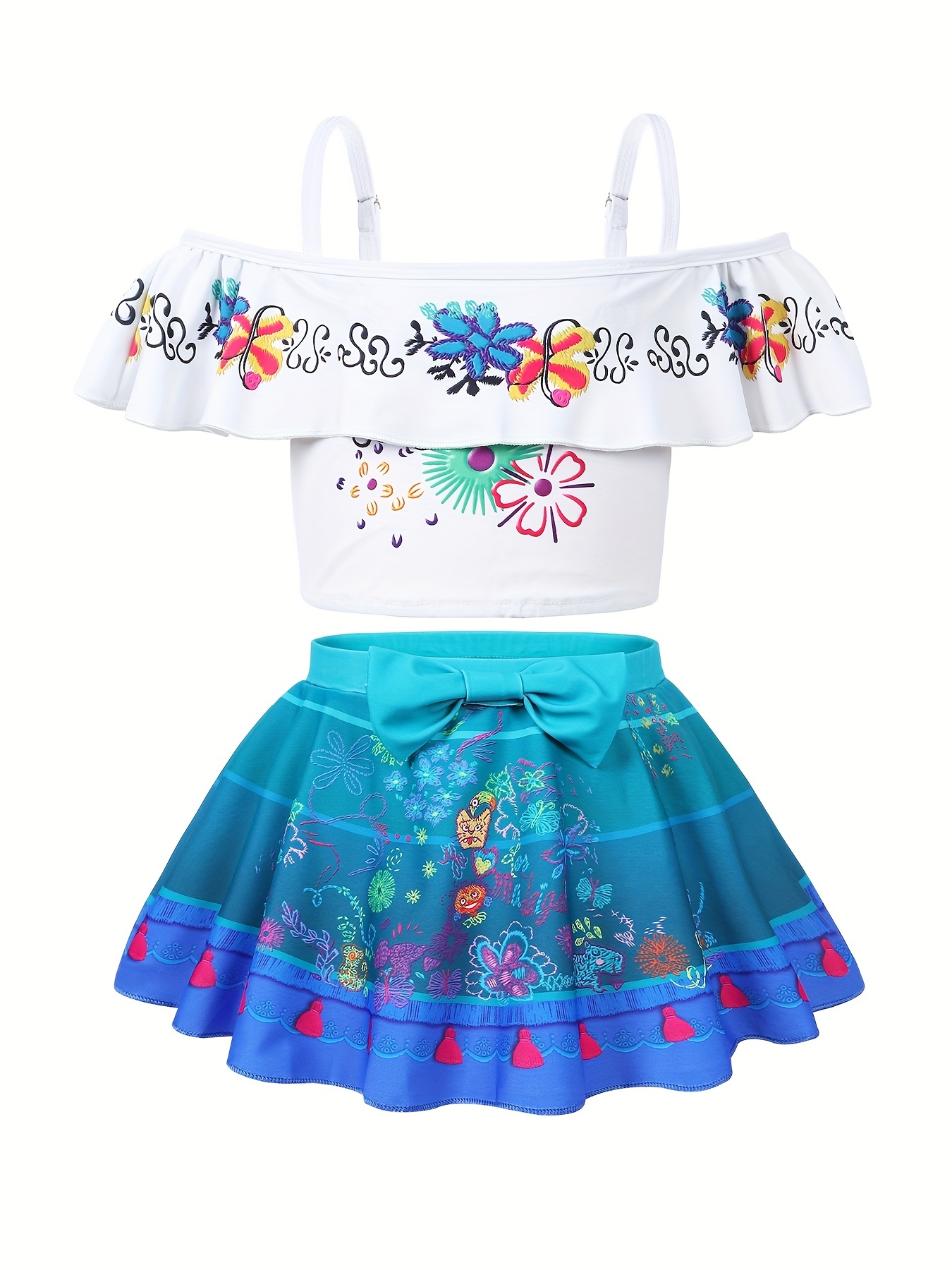 Tankini Bathing Suits Girls - Temu Canada