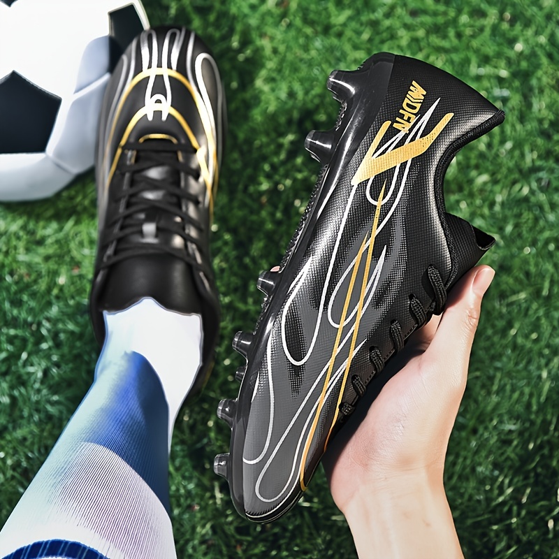 Chaussures de football athlétiques pour hommes, crampons AG pour garçons  étudiants, chaussures d'entraînement antidérapantes et résistantes à  l'usure pour les compétitions de l'adolescent Super Foot Bowl - Temu Canada