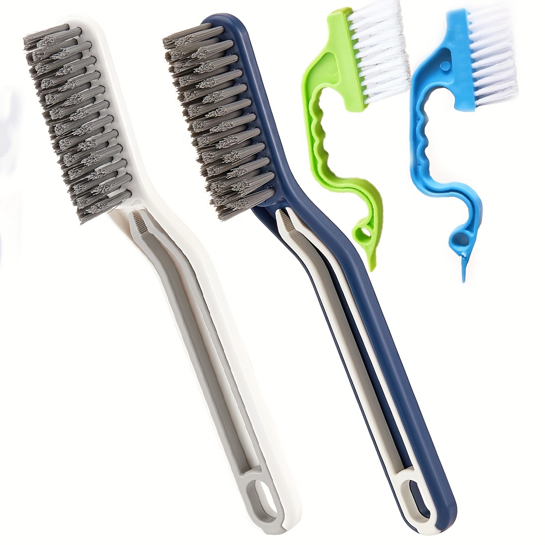 Cleaning Brush Cleaning Brush Set V shaped Bathroom Cleaning - Temu