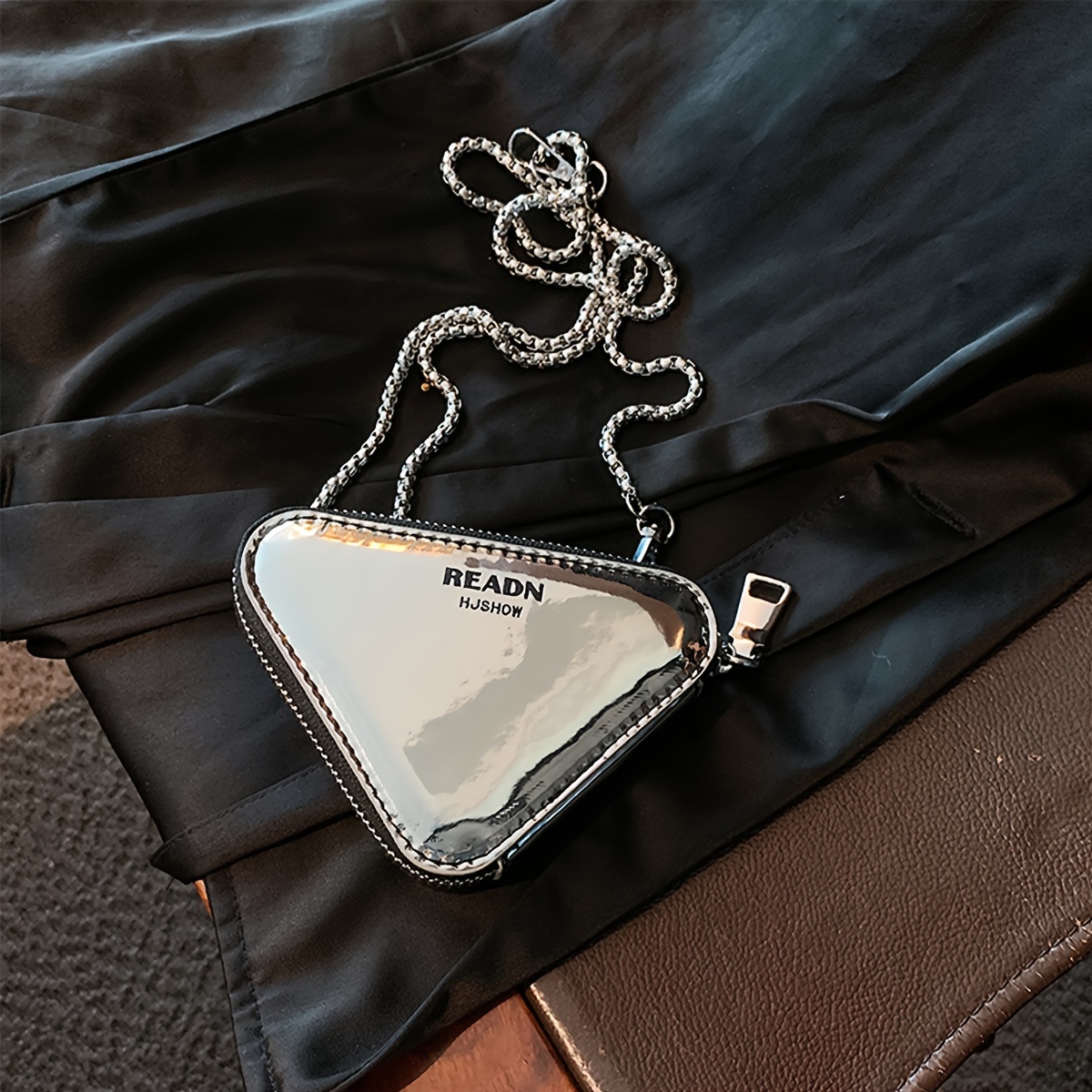 Mini tote triangle on sale crossbody