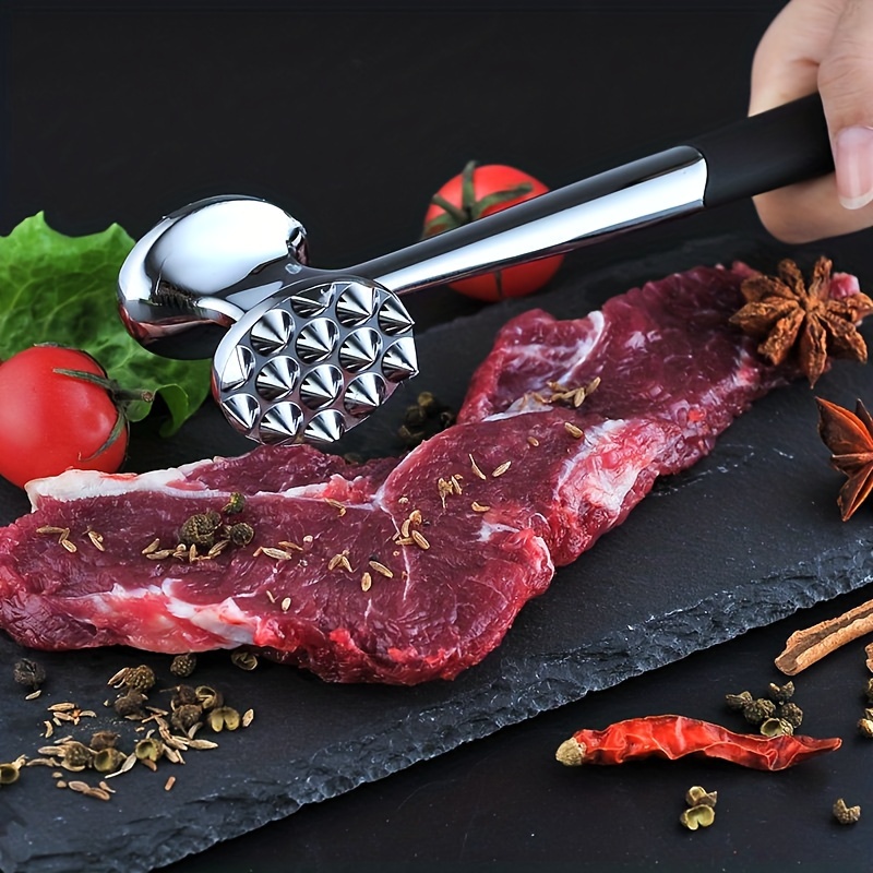 Double sided Meat Hammer Steak Hammer Aluminum Alloy Steak - Temu