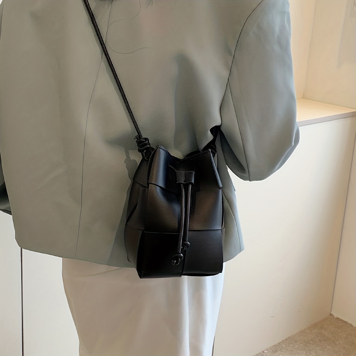 Charles & Keith - Women's Braided Bag Strap, Beige, R