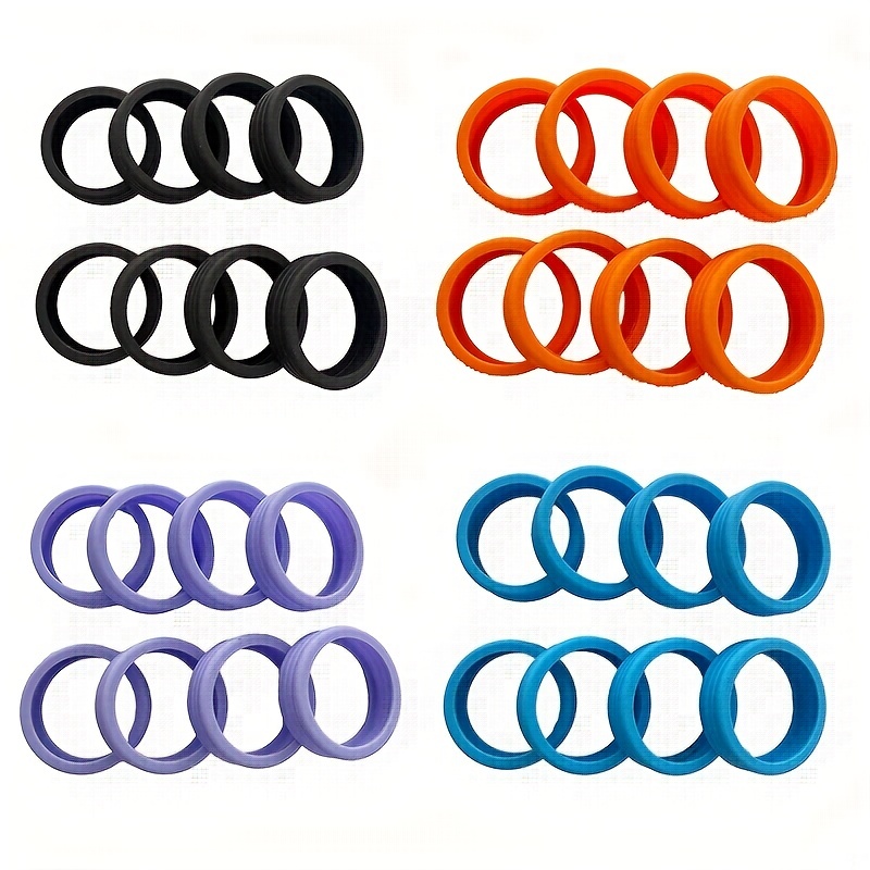 8pcs Ring Size Reducer Invisible Ring Size Adjuster for Loose Rings Ring  Adjuster Size Fit Any Rings Ring Guard Spacer (8 Sizes)