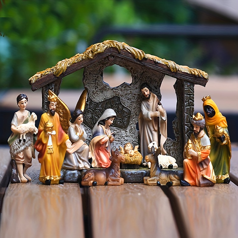 待望の再入荷 キリスト降誕のシーン キリスト生誕 木製キャンドル