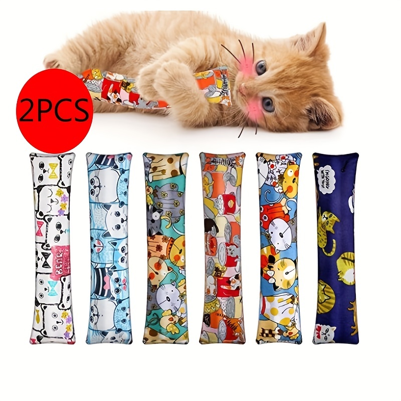 Pet Zone Sushi Wand Cat Toy, Multi-Color, Interactive, Catnip