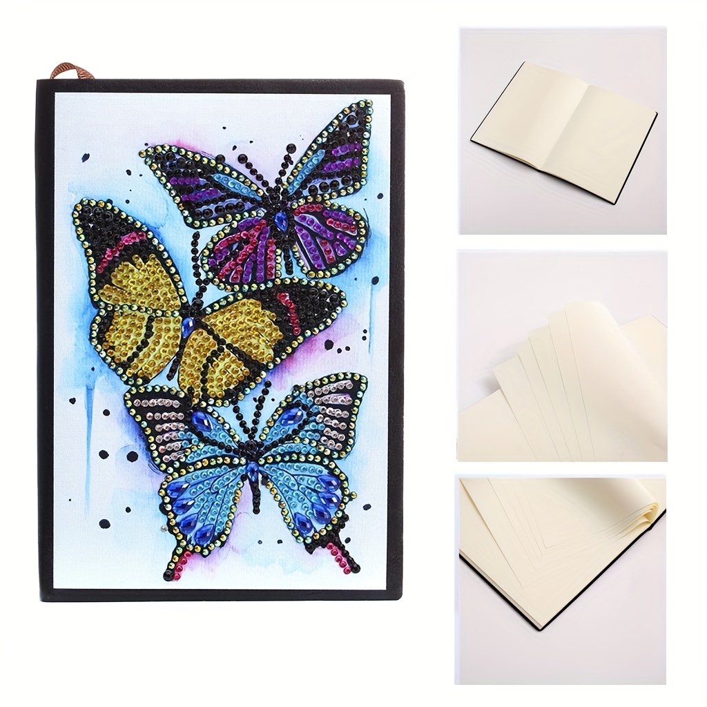 5d Artificial Diamond Painting Notebook Set Mandala Journal - Temu