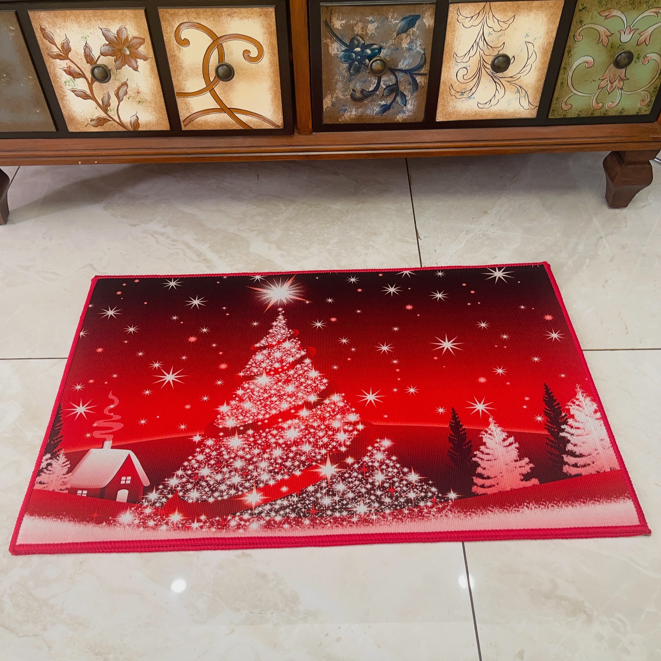 Welcome Snowflake Doormat, Winter Doormat, Welcome Mat, Winter Decor,  Outdoor Rug, Christmas Doormat, Front Door Mat, Christmas Decor, Snow 