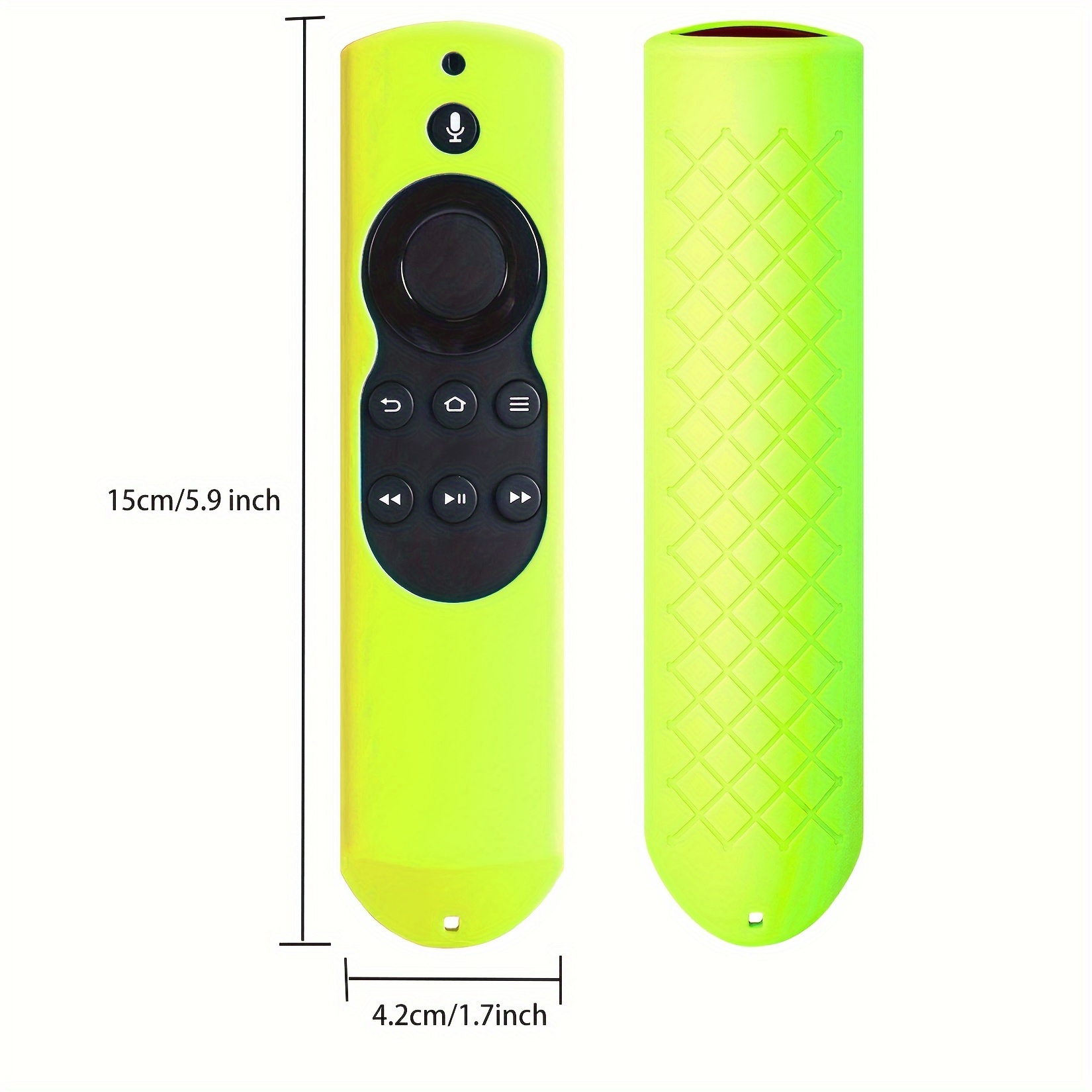 Funda de silicona con mando a distancia para Alexa Voice Fire TV Stick Lite  Shell Kit Universal Accesorios Electrónicos
