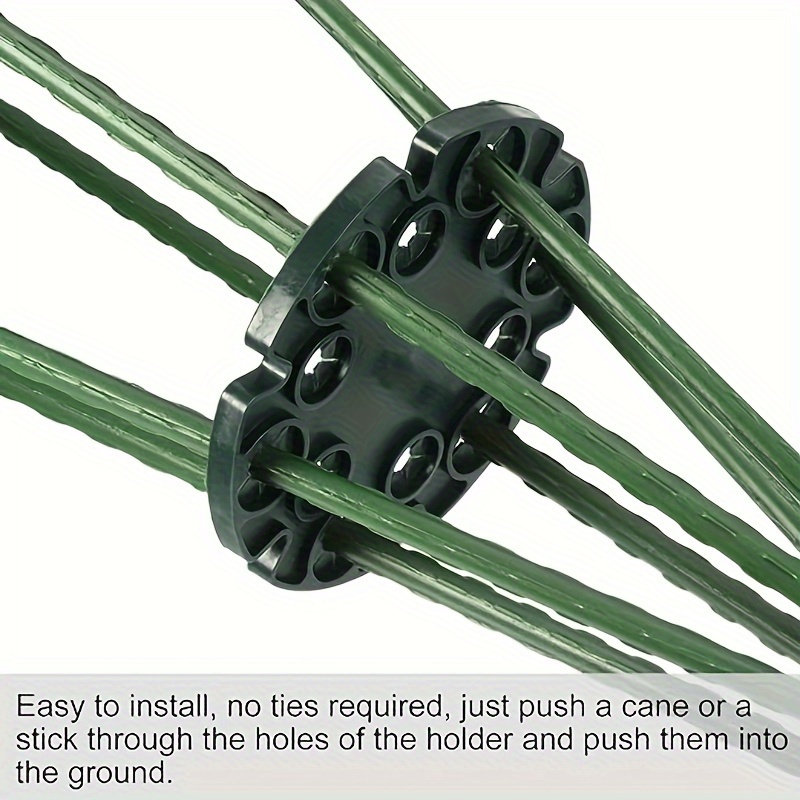 Bamboo Cane Holders Support Climbing Plants Like Sweet Peas Temu