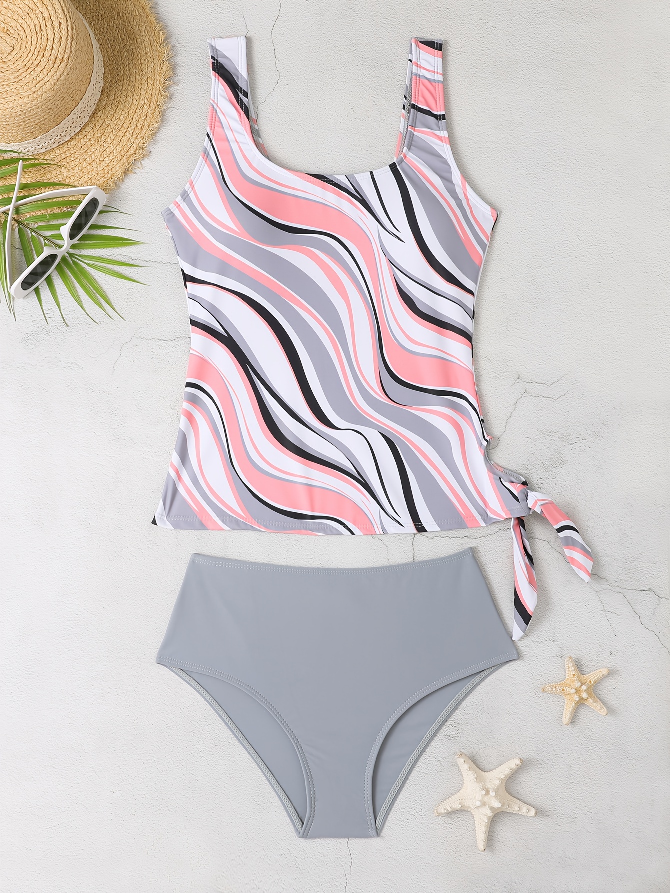 Grey tankini clearance