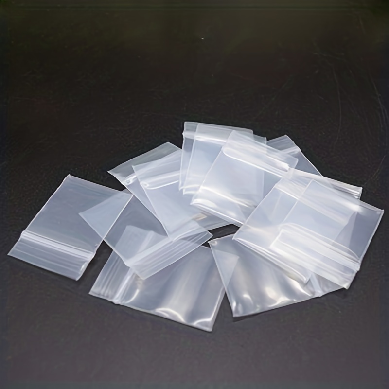 4 Mil Transparent Plastic Reusable Small Combination Zipper - Temu